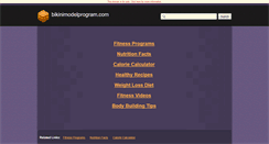 Desktop Screenshot of bikinimodelprogram.com