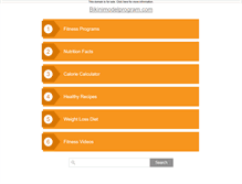 Tablet Screenshot of bikinimodelprogram.com